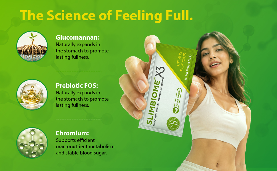 Optibiotix SlimBiome X3 GLP-1 Alternative | Healthy Weight Management
