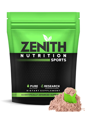 Zenith Nutrition Raw Whey Protein 80% | USA Made | Unflavoured - 1kg | with Digestive Enzymes