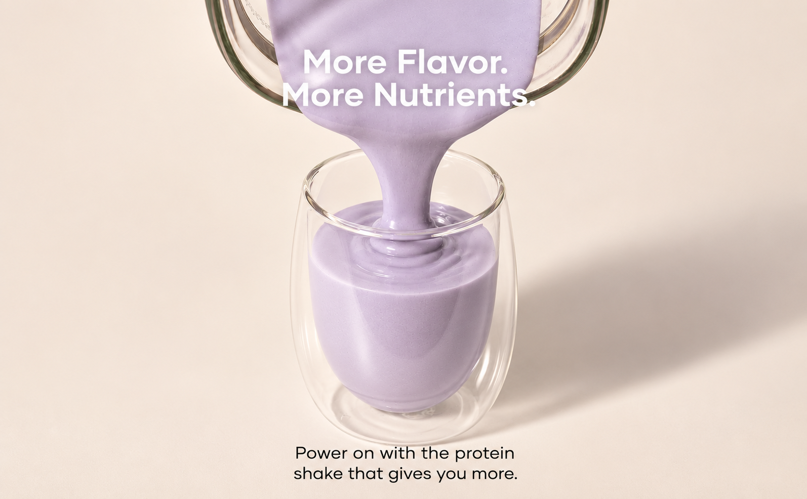 Blueberry Plant Protein Powder 500g | 25g Protein Per Scoop | Pea + Brown Rice + Guar Blend | No Added Sugar, Vegan, Soy & Gluten Free | Probiotic + Enzymes | Blueberry Bliss