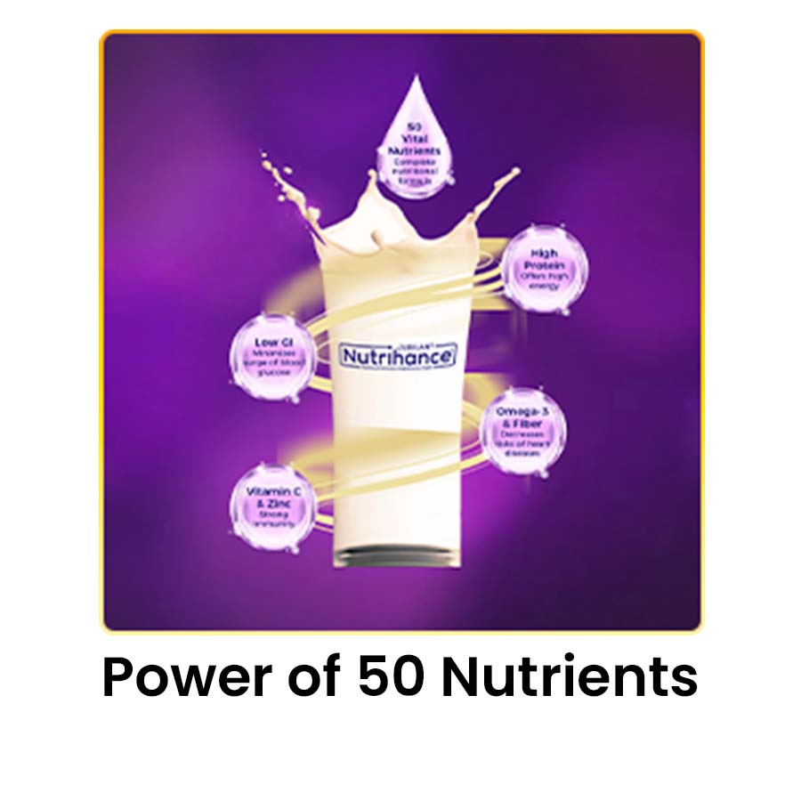Nutritional Drink in Chocolate Flavour, 50 Vital Nutrients | Promotes Heart Health, Immunity Building, Weight Management, Energy Booster (200 g (Pack of 2))