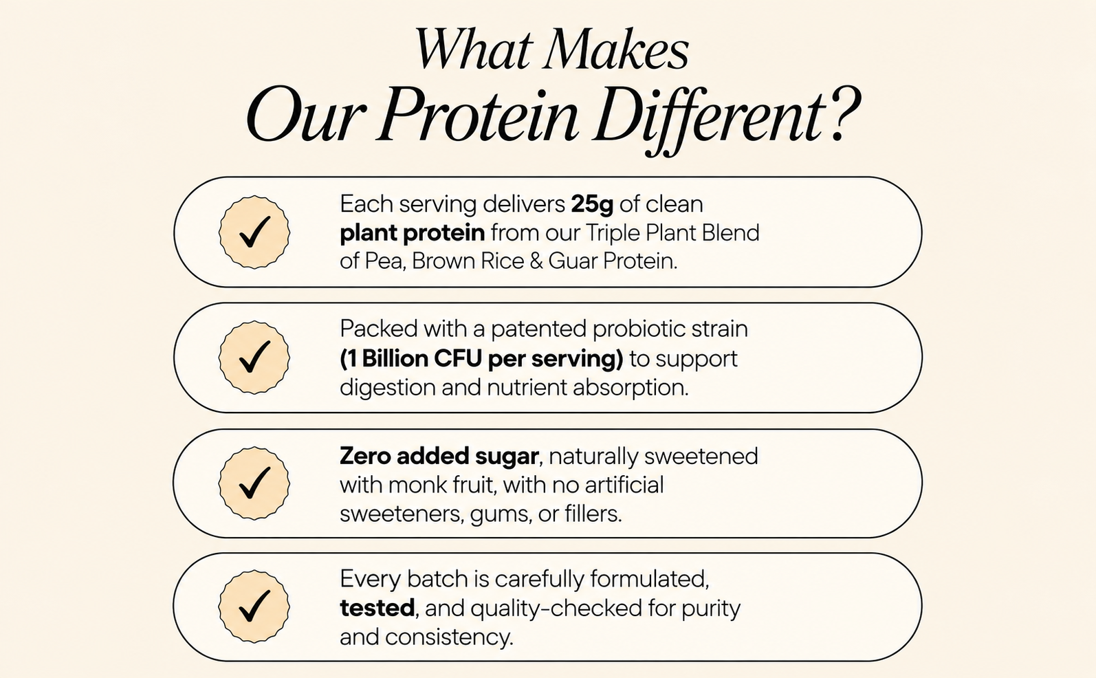 Blueberry Plant Protein Powder Sachets | Pack of 6 x 35g (210g) | 25g Protein Per Sachet | Pea + Brown Rice + Guar Blend | No Added Sugar, Vegan, Soy & Gluten Free | Blueberry Bliss
