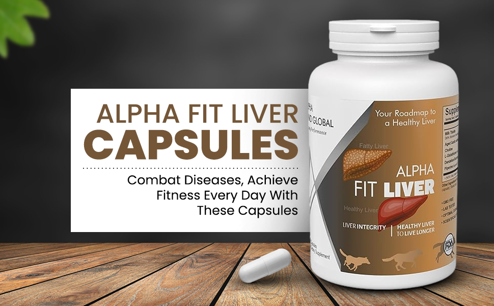 Alpha-Fit Liver Cleanse Detox & Repair Capsules | Milk Thistle, L-Glutathione, Aged Garlic Extract, Choline & Dandelion Root | Liver Health & Fatty Liver Support Supplement for Men & Women | 60 Capsules