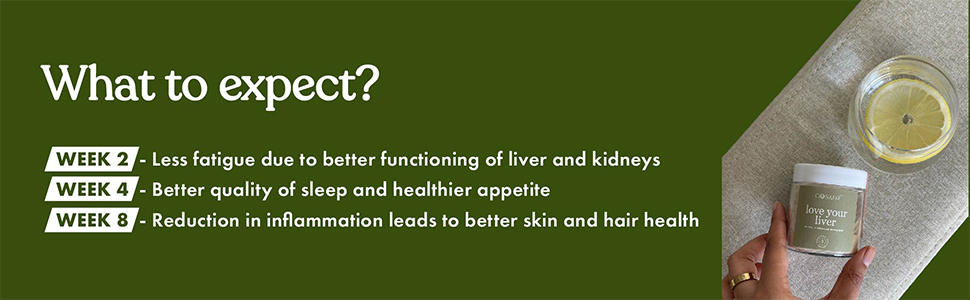 Cosmix Love Your Liver - Milk Thistle, Bhumi Amalaki & Turmeric Superfood Blend | Liver Detox Supplement | Support Liver & Kidney Health| No Preservatives, Plant Based | 60g-40 servings 40 days Pack