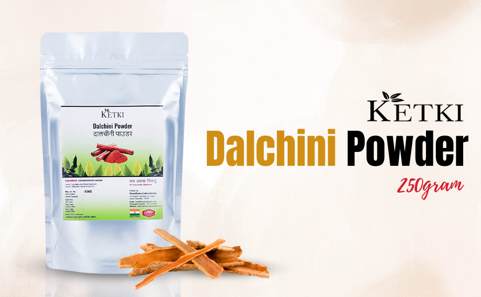Ketki Cinnamon Powder 250 grams, Pack of 1 | Dalchini Powder |Natural Immunity Booster, Good for Weight Loss