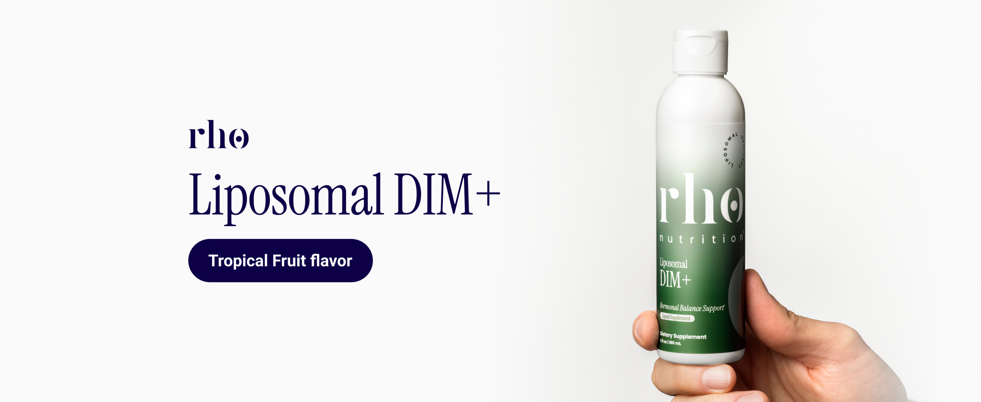 Rho Nutrition Liposomal DIM+ Liquid Supplement