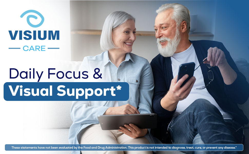 Visium Care Drops - Official VisiumCare Oral Liquid Drops Advanced Premium Formula Maximum Strength, All Natural Ingredients Vitamins for Overall Health & Wellness, 1 Bottle for 1 Month