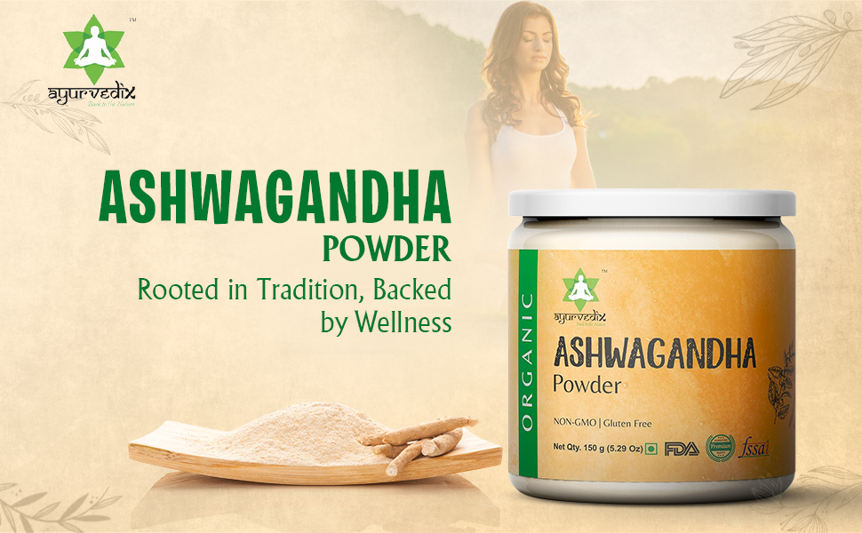 Organic Ashwagandha Powder 150g