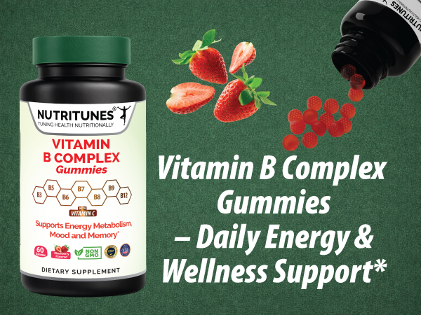 Vitamin B Complex Gummies - 60 Gummies