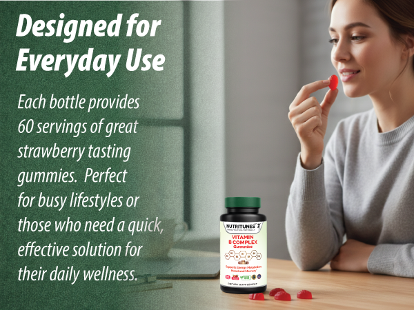 Vitamin B Complex Gummies - 60 Gummies