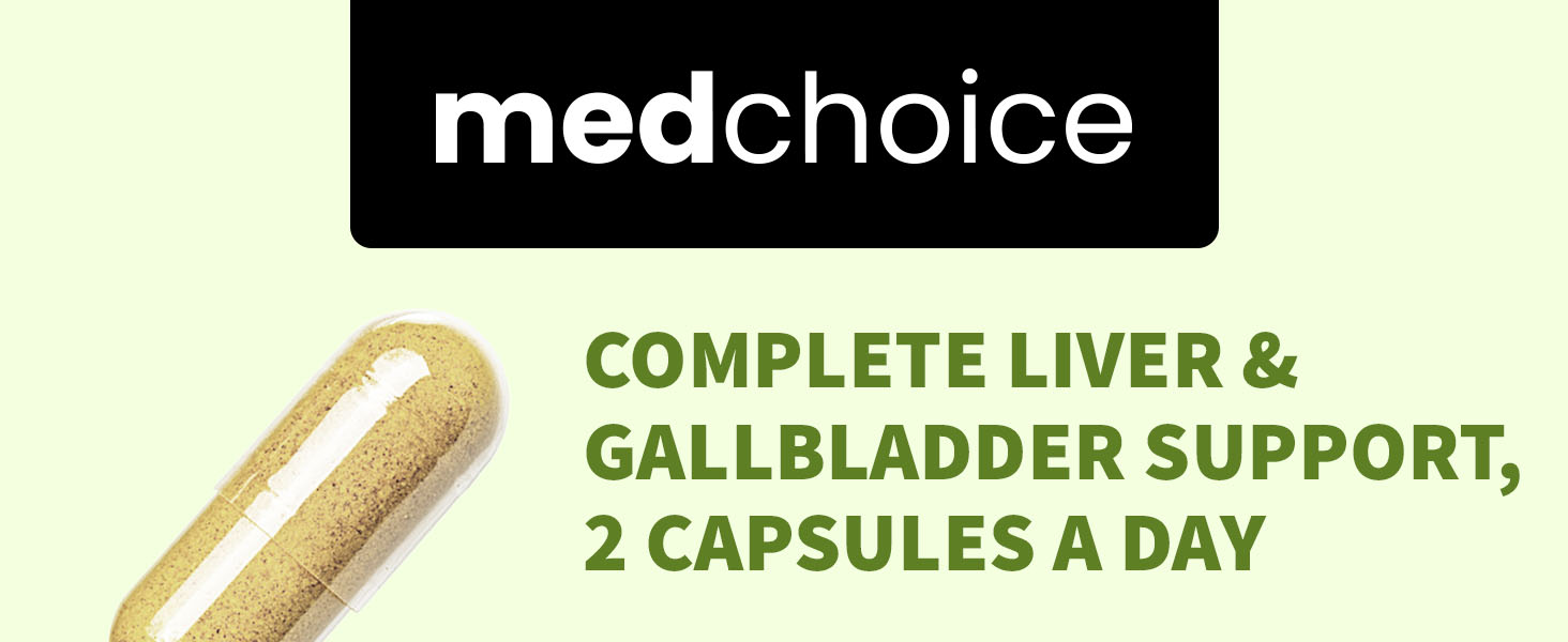 MEDCHOICE Milk Thistle Liver Support Supplement with NAC & Artichoke, 90ct