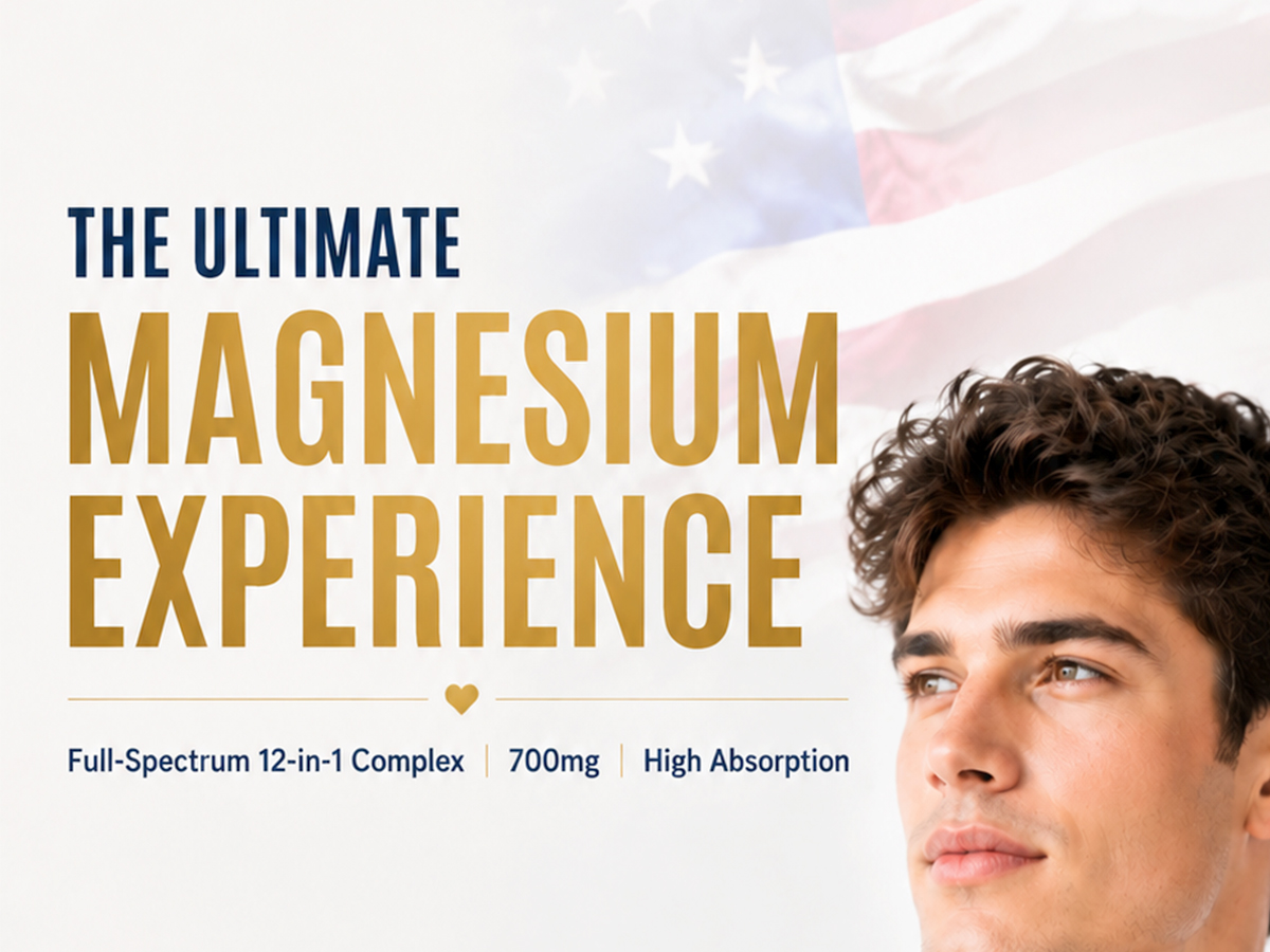 Magnesium Complex 700mg | 12-in-1 High Absorption Supplement | Glycinate, Citrate, Malate, Taurate & More | Sleep Support, Muscle Cramp Relief, Stress, Heart & Nerve Health | 120 Vegan Capsules