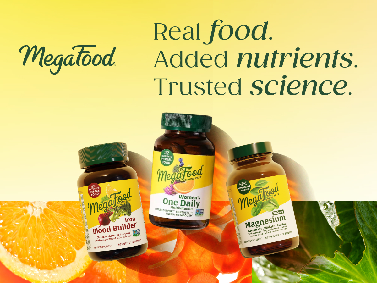 MegaFood Advanced Multivitamin for Women 55+ Doctor Formulated, 120 Tablets