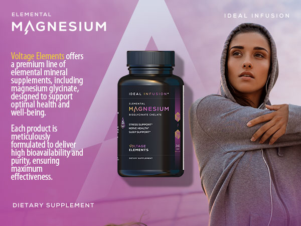 High Potency Magnesium Bisglycinate Chelate 2700mg – Magnesium Supplement for Relaxation, Sleep & Muscle Recovery – Elemental Magnesium 500mg – Vegan – 240 Capsules