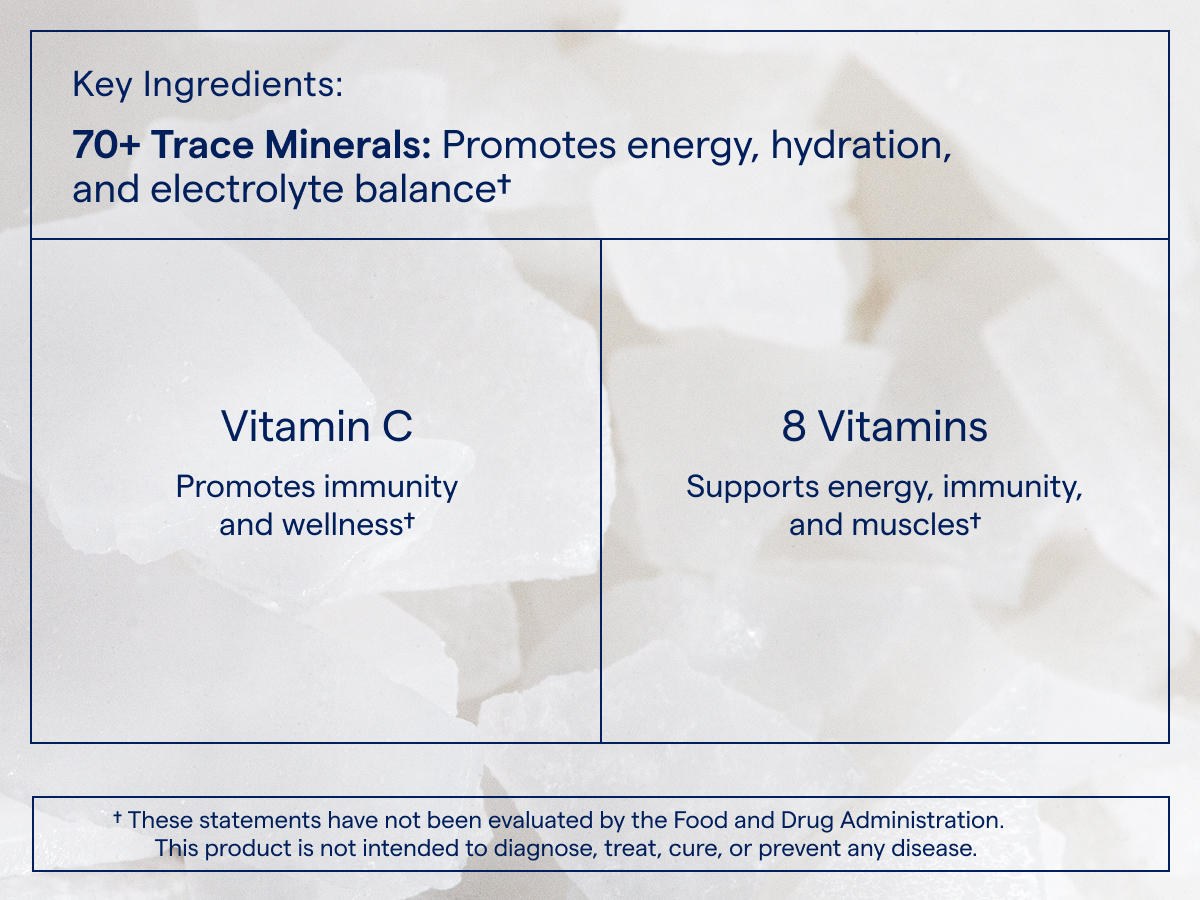 Trace Minerals Power Pak Electrolyte Powder Packets, Acai Berry, 30 Ct