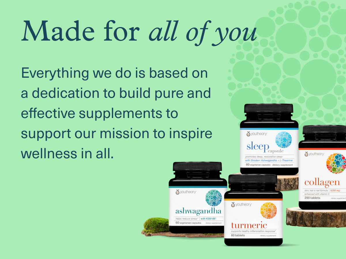 Youtheory Longevity NR, 60 Vegetarian Capsules, 30-Day Supply