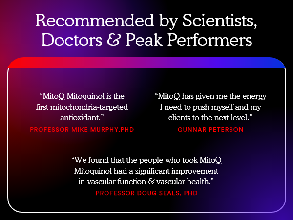 MitoQ Pure Advanced Mitochondria Supplement - CoQ10 Energy - 60 Caps