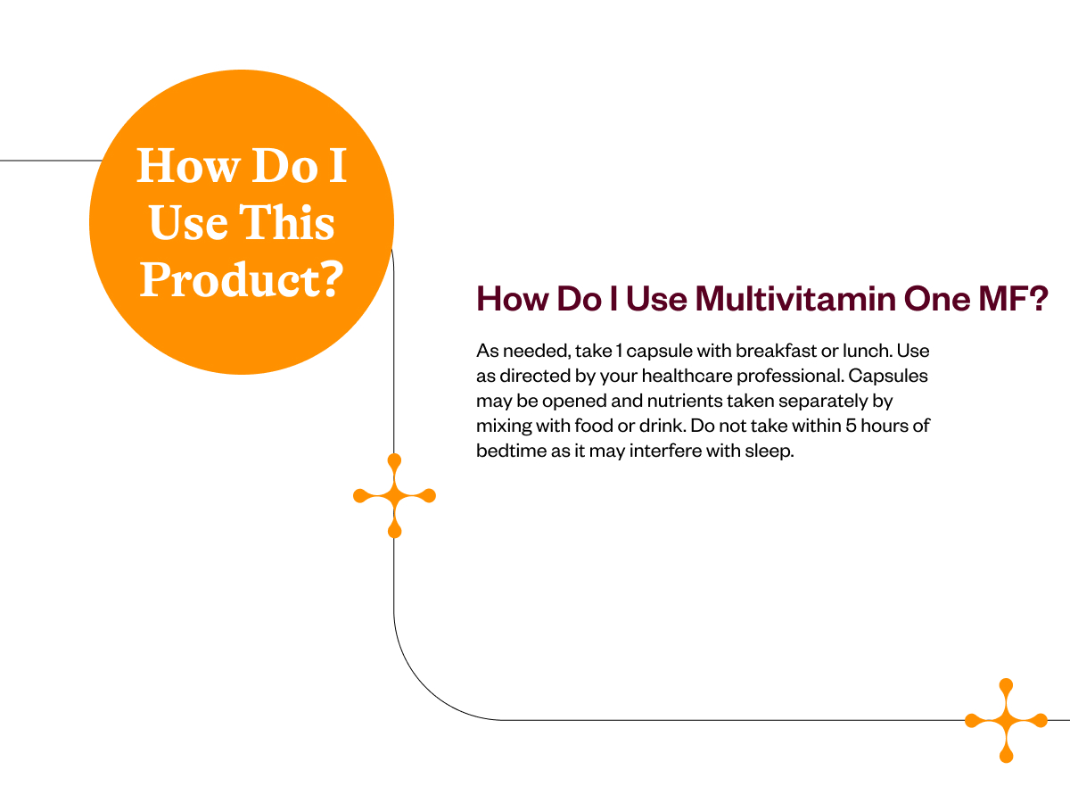 Seeking Health Multivitamin One MF, 45 Veggie Capsules