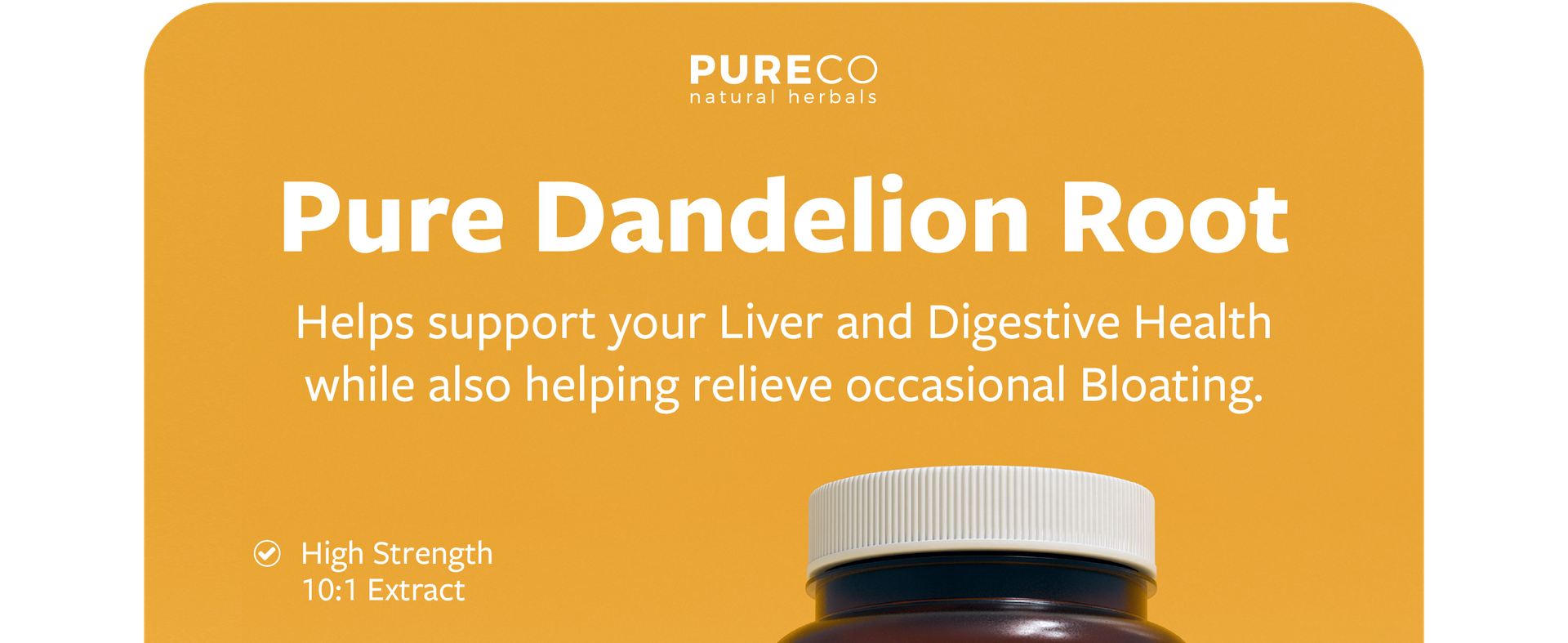 USDA Organic Dandelion Root Extract - High Potency 10:1 Dandelion Root Supplement with 5000mg Herbal Equivalent Strength for Liver Cleanse Detox & Repair Support - Vegan & Non-GMO (2 Month Supply)
