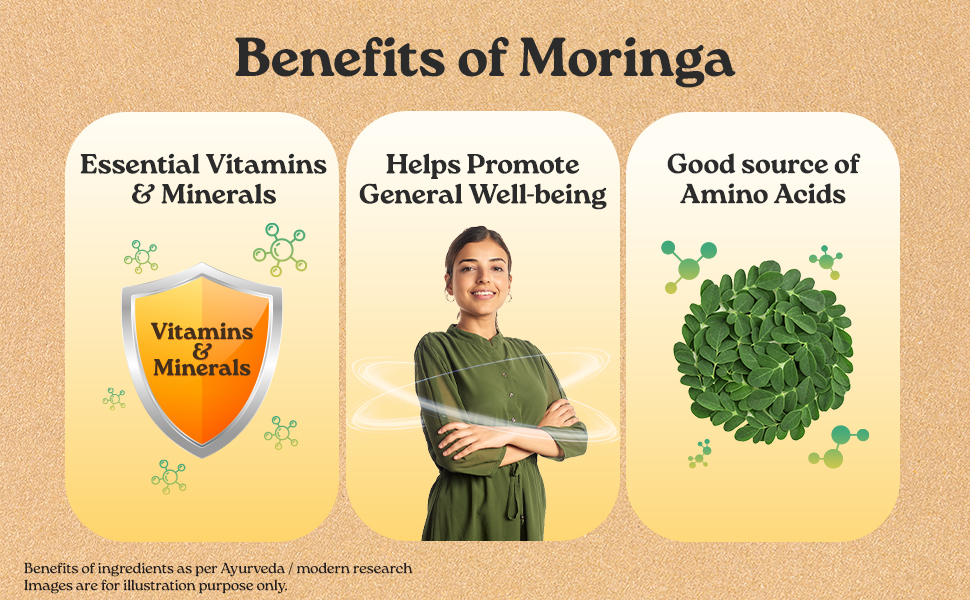 A TATA Product - Organic India Moringa Powder - 100g, Essential Nutrition Superfood, Helps Naturally Boost Energy Levels, Improves Stamina & Vitality, Rich In Vitamins & Minerals