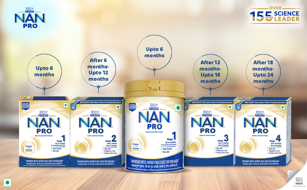 NAN PRO Stage 3 | Follow-Up Formula 12-18 Months | DHA-ARA | 400g