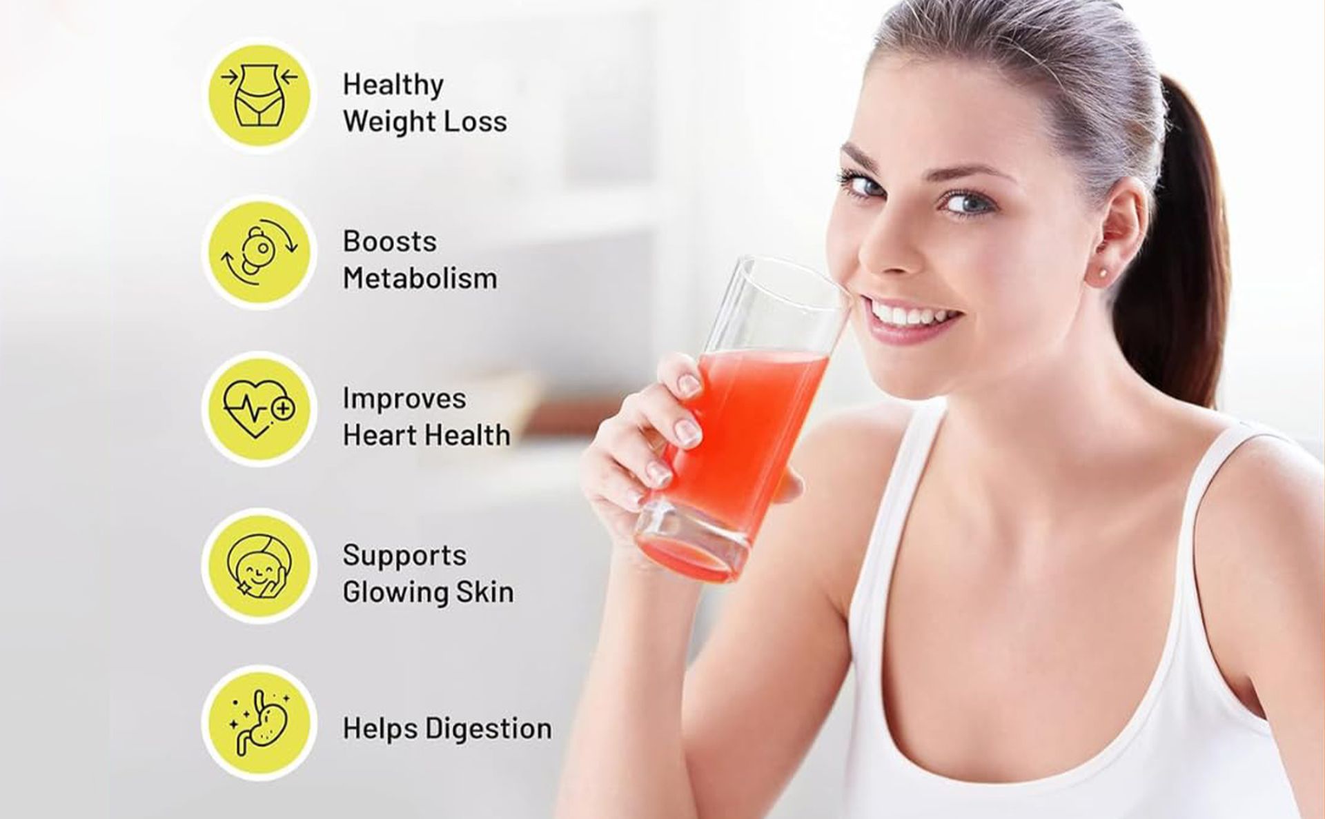 Yog and Ayurved ACV Apple Cider Vinegar 1500mg Effervescent Tablet With Garcinia extract, Pomogranate extract, Green Tea, Fenugreek, Cinnamon, Vitamin C, B12 & B6, No Sugar 15 Tablet Pack Of 1