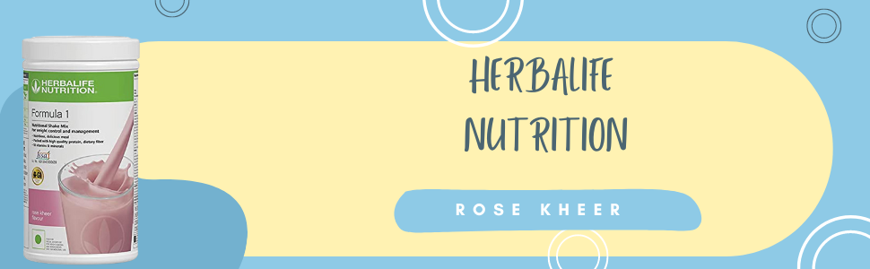 Herbalife Shake Rose Kheer 500 Gram|1 Count