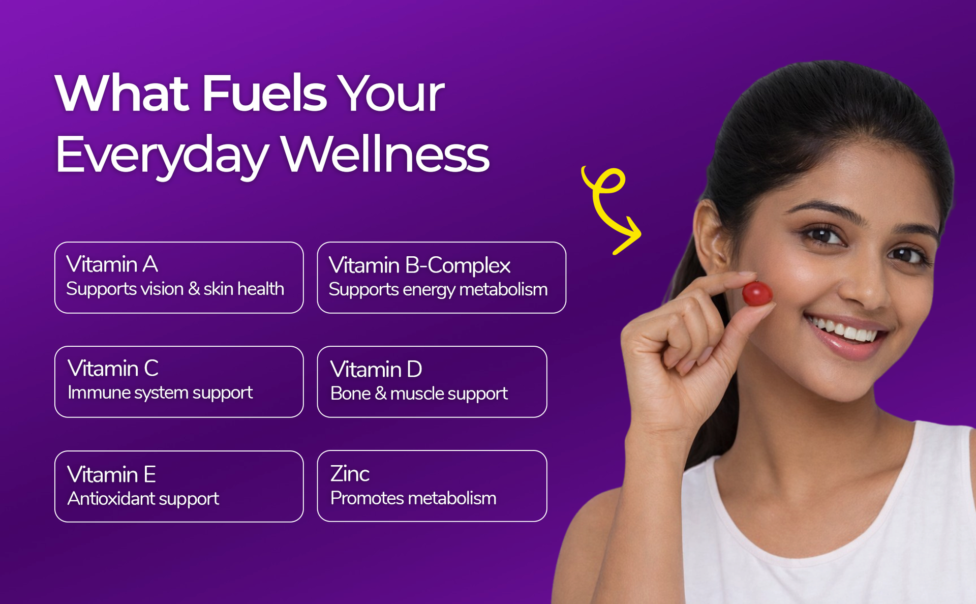 Multivitamin Gummies for Men & Women Daily Energy & Immunity Support with Vitamin B12, Vitamin D, Iron & Zinc With Biotin, Vitamin A & E for Skin & Hair | Pure Vegetarian | Multiberry Flavour | No Added Sugar | 17 Essential Nutrients | 60 Gummies