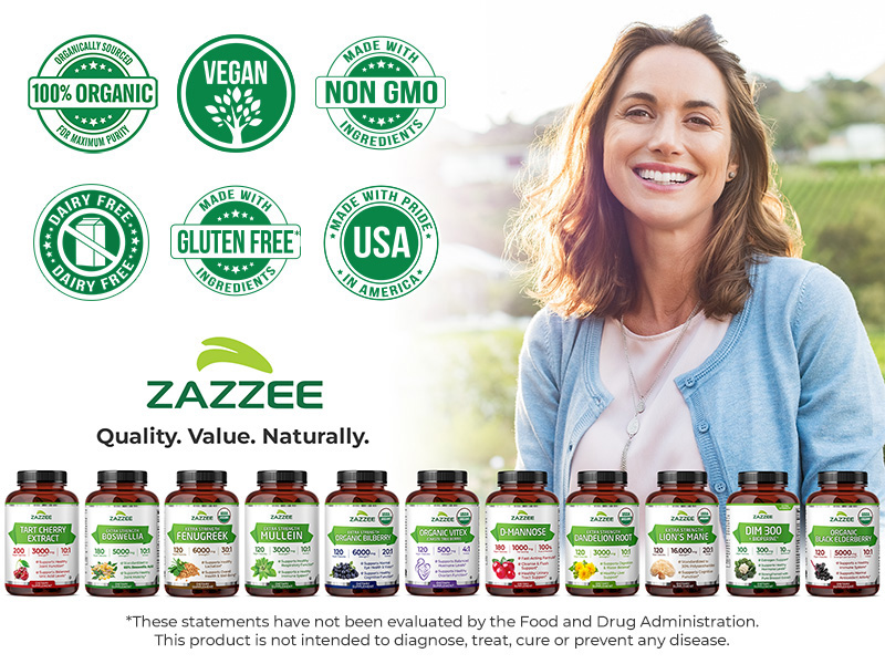 Zazzee USDA Organic Milk Thistle 30:1 Extract, 80% Silymarin, 120 Capsules