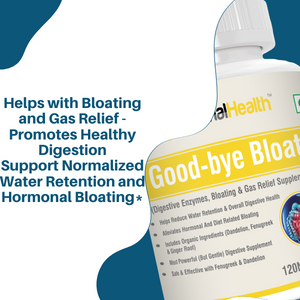 EternalHealth Good-bye Bloat Digestive Enzymes Supplement, 120 Capsules
