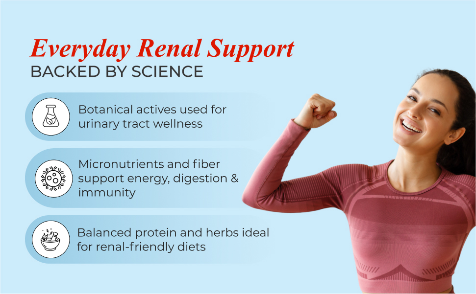 Patanjali Nutrela Renal Health Whey Protein Powder for Kidney Support – 400g, Vanilla Flavour | Dialysis Nutritional Supplement | 23.2g Protein Per 100g with L-Taurine, L-Carnitine & Essential Nutrients