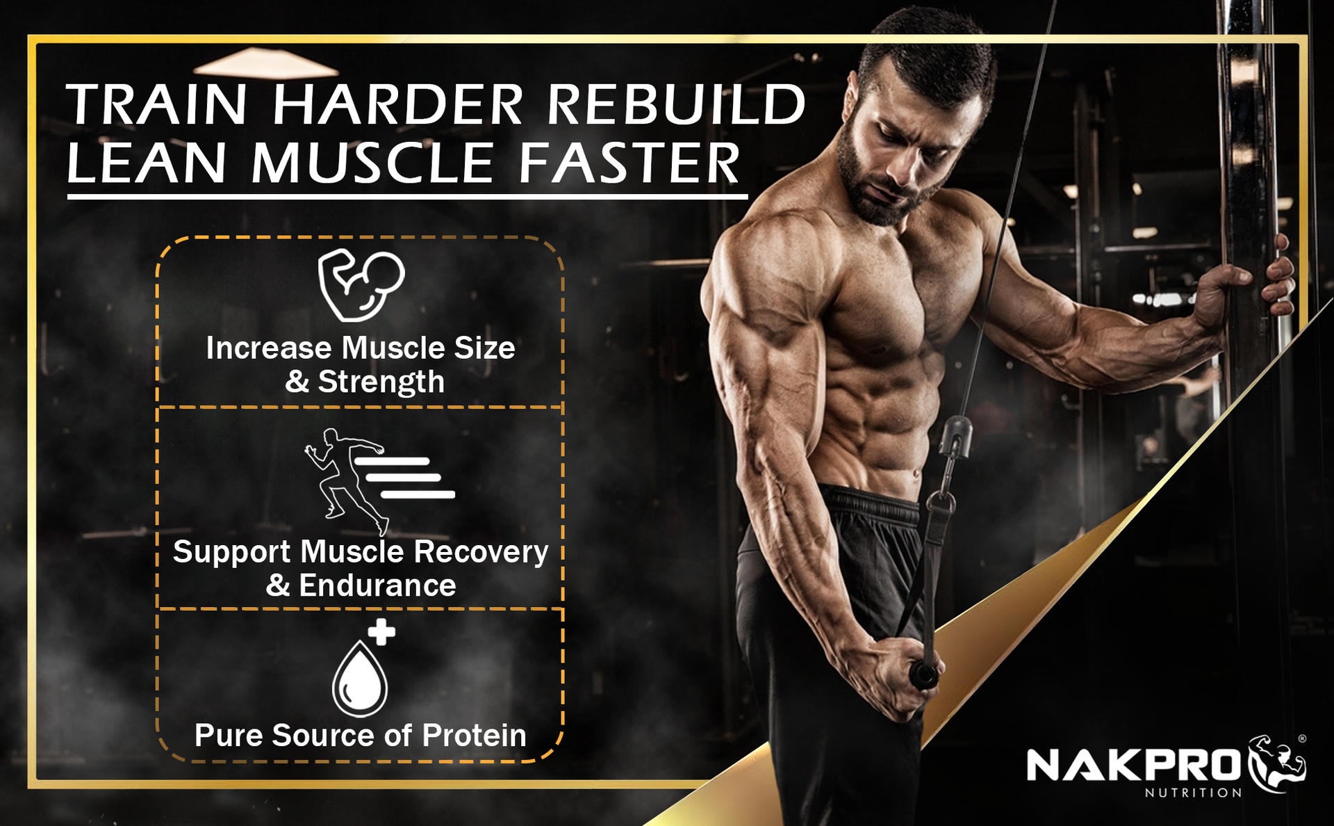 NAKPRO NUTRITION Gold Plus+ Whey Protein Concentrate | 1kg Chocolate | 25.46g Protein |Trustified Certified with Digestive Enzymes, Vitamins & Minerals