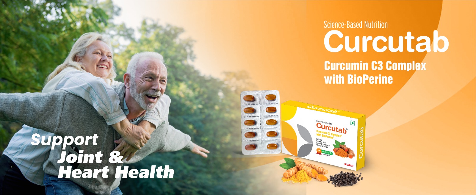 Curcumin C3 Complex Capsules with Piperine (BioPerine) | Multivitamin Supplement for Men , Women & Adults | Patented Formula – 475mg Curcumin & Black Pepper | Fights Inflammation, Relieves Joint Pain | 1x10 Tablets (Pack of 1)
