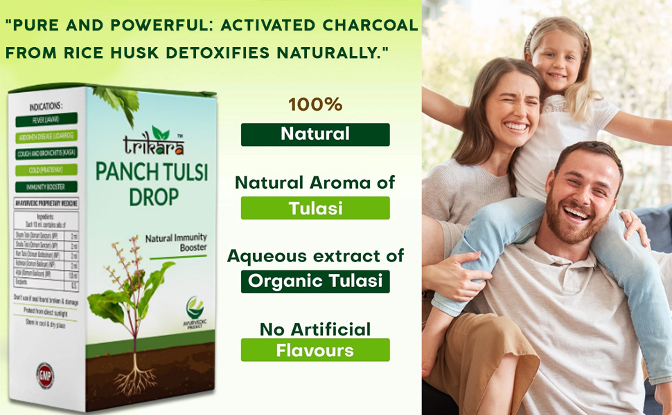 RCM Trikara Panch Tulsi Drop(30ml) (Natural Immunity Booster)