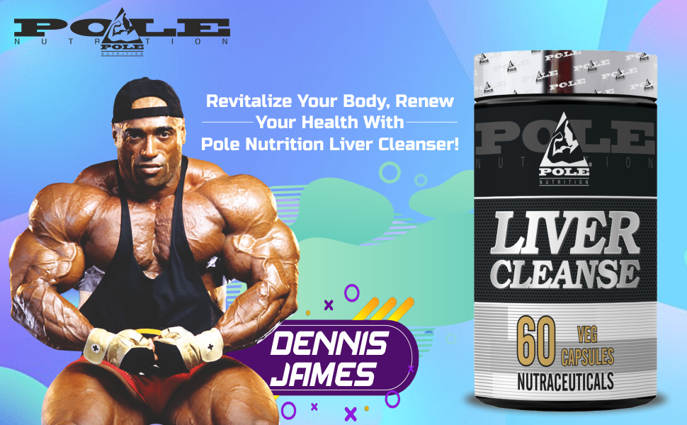 Pole Nutrition Liver Cleanse - Detox and Support Formula with 60 Veg Capsules for Enhanced Liver Health
