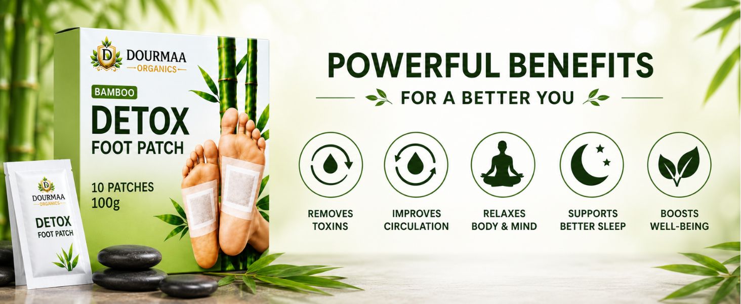 Detox Foot Patches, 1 Box = 10 Patches
