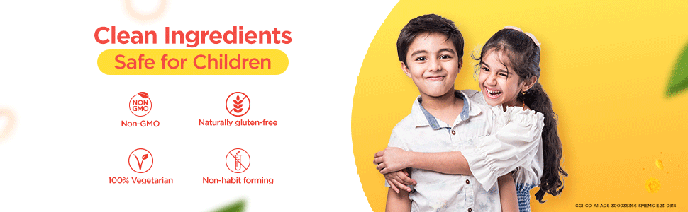 Dr. Reddy's CeleHealth Kidz Immuno Plus Multivitamin Gummies with Wellmune, Vitamin C & Zinc for Kids (4 - 12 Years) | Supports Immunity and Digestion | Pulpy Mango Flavour | 30 Gummies - Pack of 2 | 100% Vegetarian