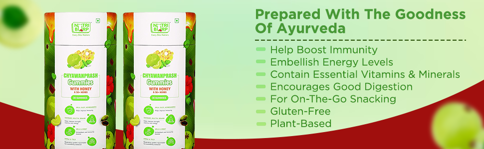multivitamin gummies for kids | Pack Of 2, 30 Gummies In Each Pack | 2.5-12 years | With 50+Natural Herbs Ashwagandha,Honey,Improves Immunity, Bone health & Antibody Production, No sugar