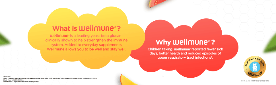 Dr. Reddy's CeleHealth Kidz Immuno Plus Multivitamin Gummies with Wellmune, Vitamin C & Zinc for Kids (4 - 12 Years) | Supports Immunity and Digestion | Pulpy Mango Flavour | 30 Gummies - Pack of 4 | 100% Vegetarian