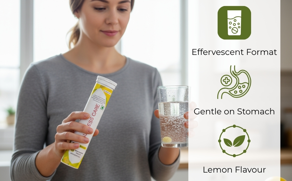 ACV Fizz Effervescent Tablets – Lemon Flavour – Apple Cider Vinegar with Vitamin B12 & B6 – 15 Sugar-Free Tablets – Supports Digestion, Energy & Gut Health (Pack of 3 (45 Tabs), Lemon)