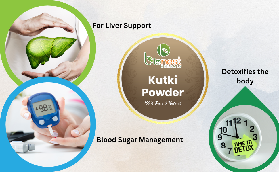 Kutki Powder - 200 gm | Picrorhiza Kurroa | Katuki | Kutaki | Liver Detox & Blood Sugar Support | Ayurvedic Herb