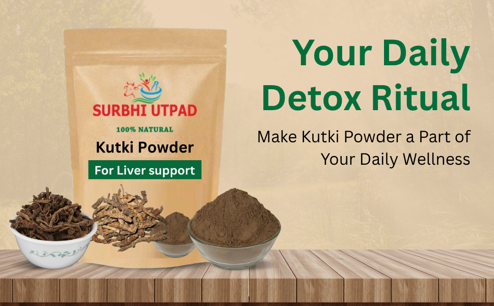 Kutki 100g - For Liver support, Detox, Blood sugar management | Detoxifying Formula | 50Gx2