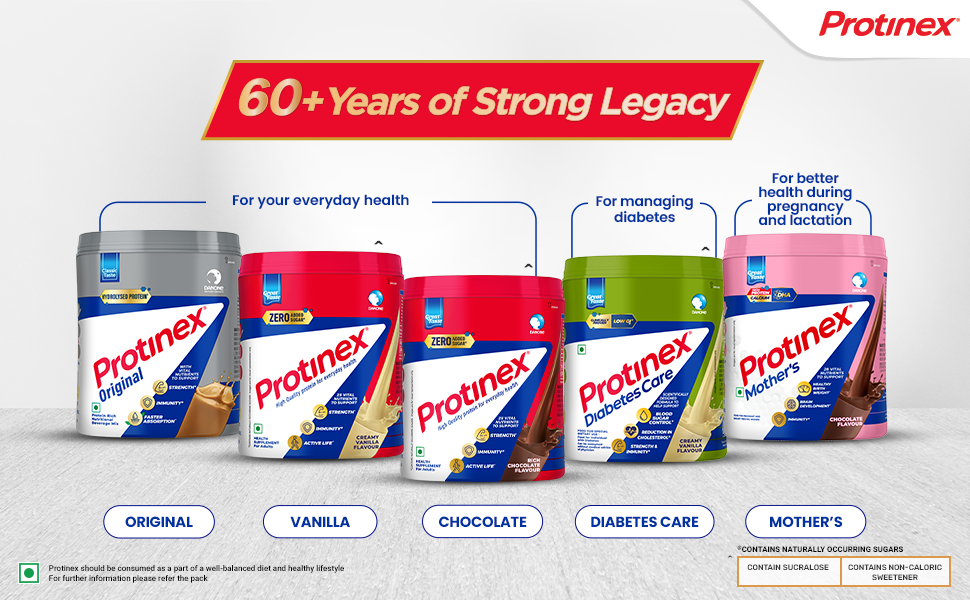 Protinex Health And Nutritional Drink Mix For Adults with High protein & Health And Nutritional Drink Mix For Adults with High protein & 10 Immuno Nutrients, Tasty Chocolate, 250g