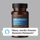 Elements Melatonin 3mg, Helps with Occasional sleeplessness, Vegan, Unflavored, 260 Tablets, 8 Month Supply (Packaging May Vary) (Pack of 3) 5