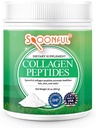 Spoonful Collagen Peptide Powder, Type I & III, Hydrolyzed Grass Fed Bovine, Unflavored, Non-GMO Gluten-Free for Healthy Hair Nail Skin and Joint Support [16 oz] 2
