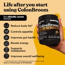 ColonBroom Premium Psyllium Husk Powder(50 Servings) + Day&Night Burner Supplements, Weight Management Pills(60 Servings) + Sugar Craving Suppressant - Chromium Picolinate 200mcg(60 Servings), 4 items 5