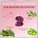 Menopause Supplements for Women Gummies - Menopause Relief Gummy, Complete Natural Mild Hot Flashes & Night Sweats Support, Multi-Benefit Support for Balance & Energy, Gluten-Free - 60 Gummies 4