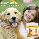 Amazing Omega 3 for Dogs - Omega 3 Fish Oil for Dogs Supplement for Itchy Skin Relief for Dry Skin and Hot Spots and Shedding Coat with EPA and DHA Fatty Acids - 90 Bacon Soft Chews 3