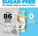 NUTRAMIN Kids Mood Boost Vegan Vitamin Gummy: Calming Magnesium Citrate Supplement for Children with Ashwagandha & Vitamin B Complex to Relax & Focus - Sugar-Free, Allergy-Safe, Non-GMO 90 ct 6