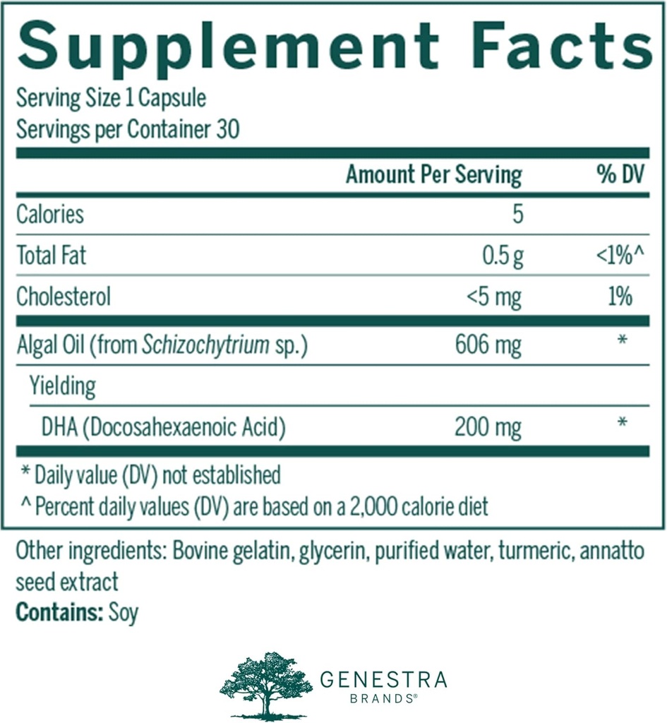 Genestra Brands Super Neurogen DHA | Supports Memory, Cognitive and Neuronal Health | 30 Capsules 3