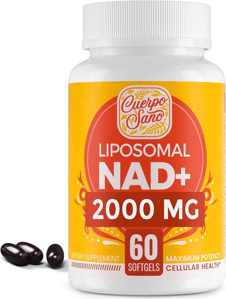 2000 MG NAD Supplement, Liposomal NAD+ with High Absorption, More Efficient Than Nicotinamide Riboside, Pure & Plus Boosting Supplement, Aging Defense, Metabolism & Cellular, 240 softgels 2